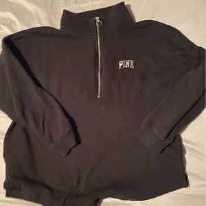 Victoria Secret Pink Quarter zip pullover
